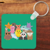 Stofftiere Schlüsselanhänger (Rückseite)