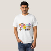 Stofftiere T-Shirt (Vorne ganz)