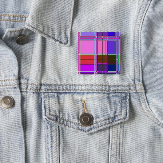 Stofftuchfarben Quadrate Button (Beispiel)