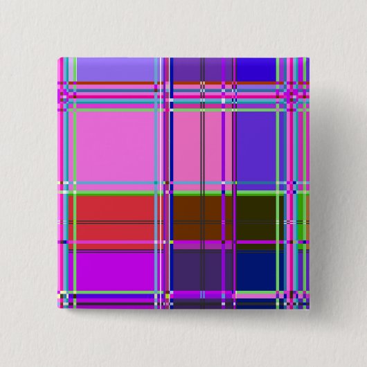 Stofftuchfarben Quadrate Button (Vorderseite)