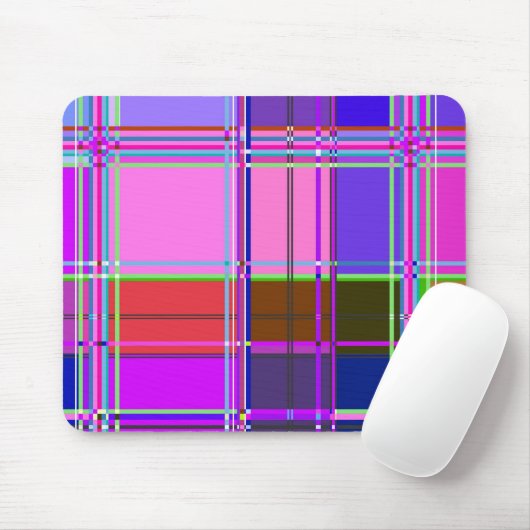 Stofftuchfarben Quadrate Mousepad (Mit Mouse)