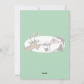 Stogie Smoking Santa Funny Green Strip Weihnachten (Rückseite)