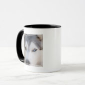 Stoiber Blick auf Alaskan Malamute Tasse (Vorderseite Links)