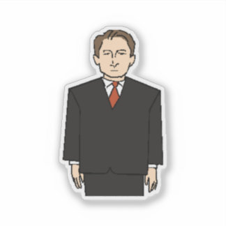 Stoic Al Gore Aufkleber
