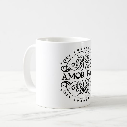 STOIC BAG AMOR FATI KAFFEETASSE (Vorderseite Links)