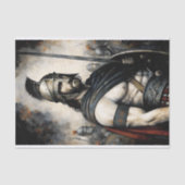 Stoic Guardian Decoupage Seidenpapier (Vorderseite)