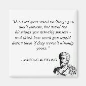 Stoic Magnet, Marcus Aurelius Magnet (Vorne)