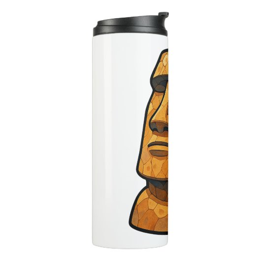 Stoic Moai Ancititude Thermosbecher (Nach links gedreht)