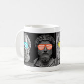 Stoic Philosophen Tasse (Vorderseite Links)