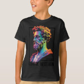 Stoic Philosopher Introspective Marcus Aurelius Qu T-Shirt (Vorderseite)