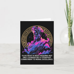 Stoic Philosophy Epic Old Greece Inspiration Stoi Karte