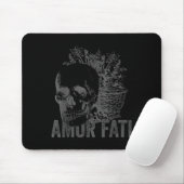 Stoic Philosophy Gray Hellenistic Stoicism Amor Fa Mousepad (Mit Mouse)