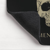 Stoic Philosophy Tempus Fugit Memento Mori Skull S Mousepad (Ecke)