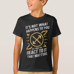 Stoic Phrase Stoicismus Philosoper Zitat Coole Mot T-Shirt