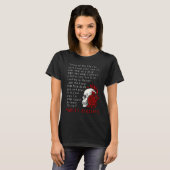 Stoic Quote Marcus Aurelius and Skull Stoicism T-Shirt (Vorne ganz)