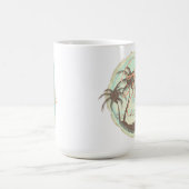 Stoic Surf Beach Ocean Palmen - Tasse (Mittel)