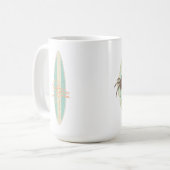 Stoic Surf Beach Ocean Palmen - Tasse (Vorderseite Links)