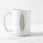 Stoic Surf Beach Ocean Palmen - Tasse (Links)