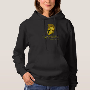 Stoic Zitat Alles ist Stellungnahme Marcus Aureliu Hoodie