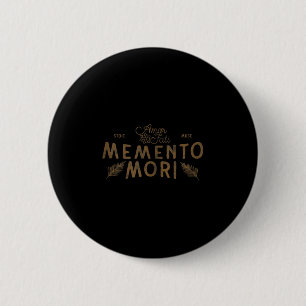 Stoic Zitat _ Amor Fati _ Memento Mori _ Boho Jung Button