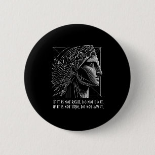 Stoic Zitat Rhea Antike griechische Göttin Button