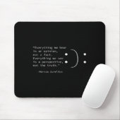 Stoic Zitat von Marcus Aurelius, Stoicismus Philos Mousepad (Mit Mouse)