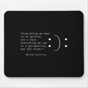 Stoic Zitat von Marcus Aurelius, Stoicismus Philos Mousepad