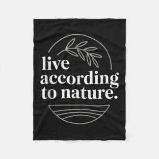 Stoiker Zitat Motivierend Stoikismus Zeno Fleecedecke