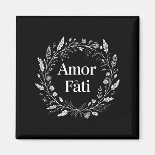 Stoikes Minimalistisches T-Shirt für Frauen Amor F Magnet