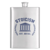 Stoikismus Flachmann (Vorderseite)