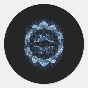 Stoikismus Philosophie zitiert Virtue Weisheit Sel Runder Aufkleber