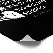 Stoikismus Stoische Philosophie Zitate Marcus Aure Poster (Ecke)