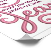 Stoikismus Wall Art, Motivierend Zitatposter Poster (Ecke)