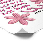 Stoikismus Wall Art, Motivierend Zitatposter Poster (Ecke)