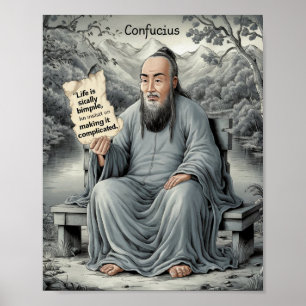 Stoikismus Wall Art, Motivierend Zitatposter Poster