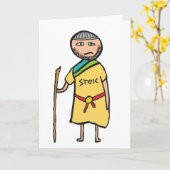 stoisch karte (Gelbe Blume)