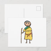 stoisch postkarte (Vorne/Hinten)