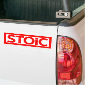 Stoische Briefmarke Autoaufkleber (Auf Lkw)