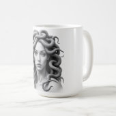 Stoische Medusa Kaffeetasse (VorderseiteRechts)