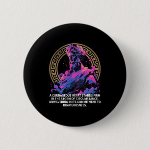 Stoische Philosophie Epische Altgriechischer Stoik Button