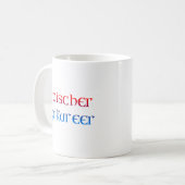 stoischer Epikureer Kaffeetasse (Vorderseite Links)
