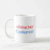 stoischer Epikureer Kaffeetasse (Links)