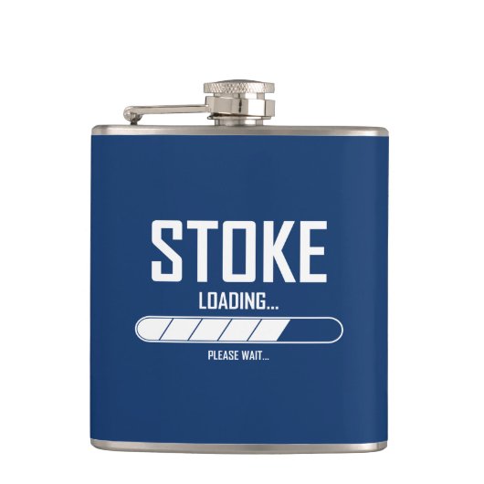 Stoke Loading Flachmann (Vorderseite)