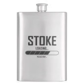 Stoke Loading Flachmann (Vorderseite)