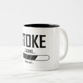 Stoke Loading Zweifarbige Tasse (VorderseiteRechts)