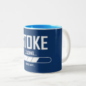 Stoke Loading Zweifarbige Tasse (VorderseiteRechts)