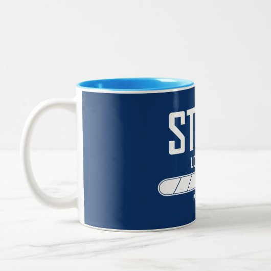 Stoke Loading Zweifarbige Tasse (Links)