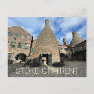 Stoke-on-Trent Holiday Postcard Feiertagspostkarte