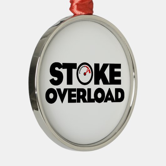 Stoke Overload Meter Ornament Aus Metall (Rechts)