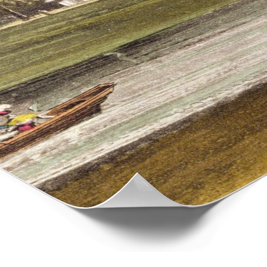 Stoke Place, aus Ackermanns "Arts-Repository" Poster (Ecke)